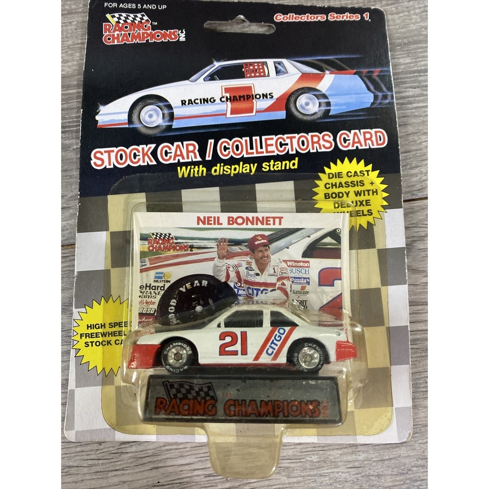 Racing Champions 1989‎ Neil Bonnett 21 Citgo Stock Car 1:64 Diecast Series 1